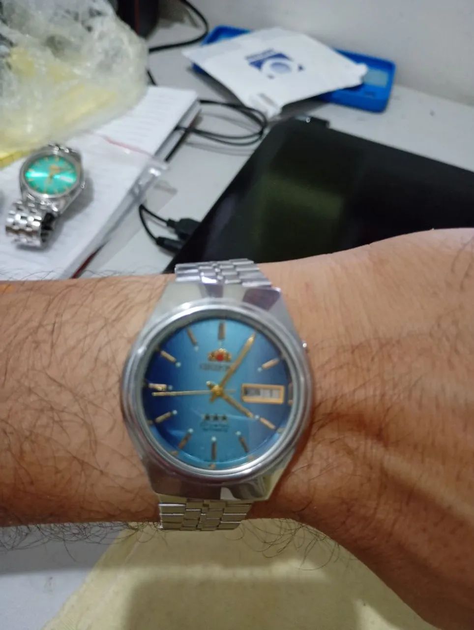 Relógio Orient automático três Estrelas  - Foto 5
