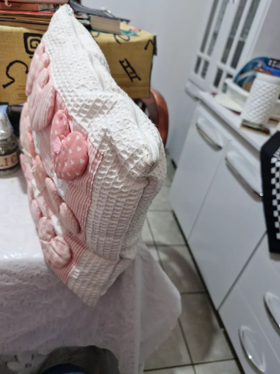 Almofada com coração  - Foto 3
