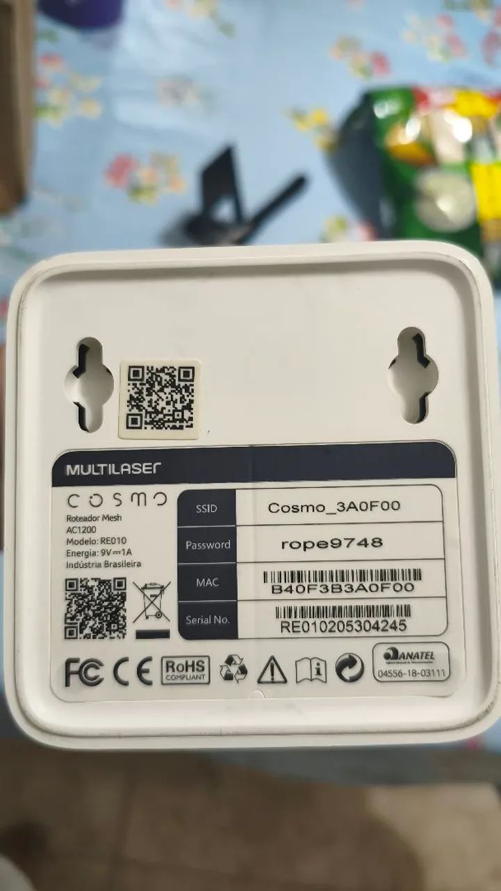 Kit 4 Roteadores Mesh Wifi Multilaser Cosmo - Foto 3