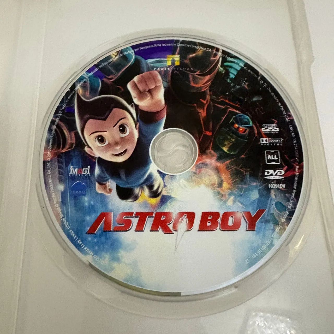 DVD Astro Boy Original Filme Animação Osamu Tezuka Colecionador