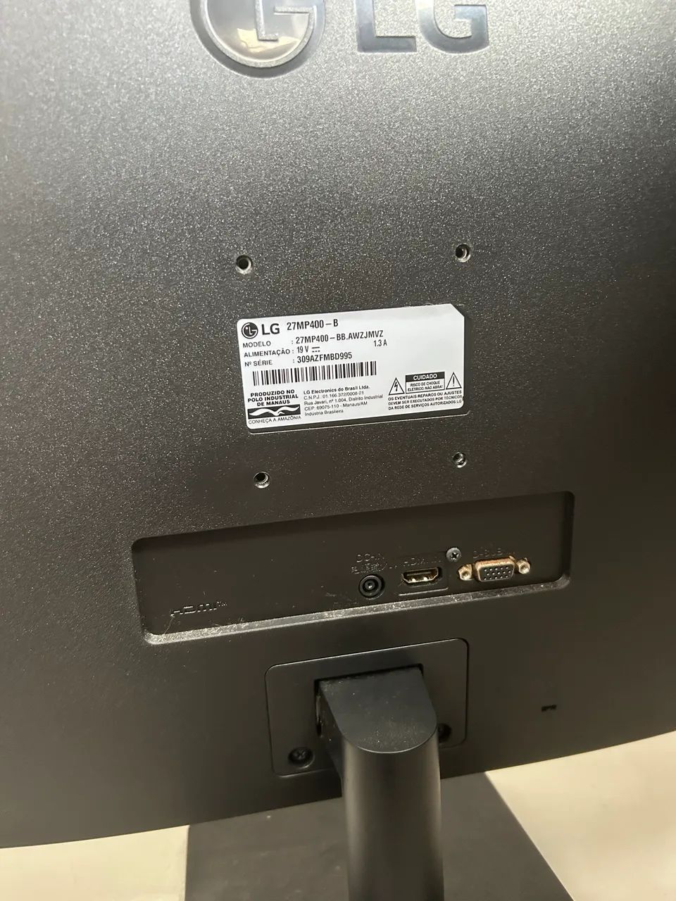 Monitor LG tela com defeito - Foto 3