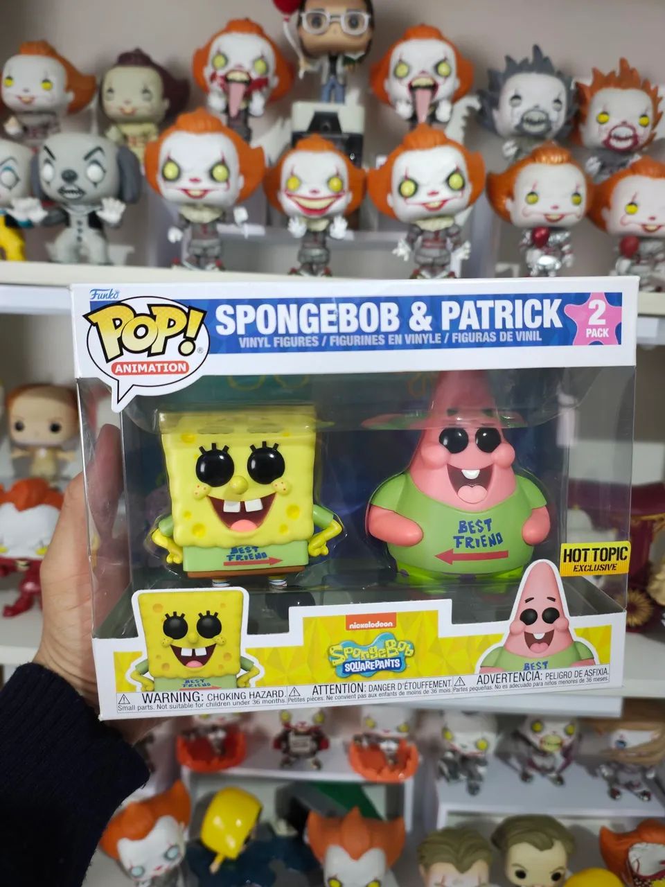 Funko Pop - Animation - Sponged Bob & Patrick (2 PACK) - #2
