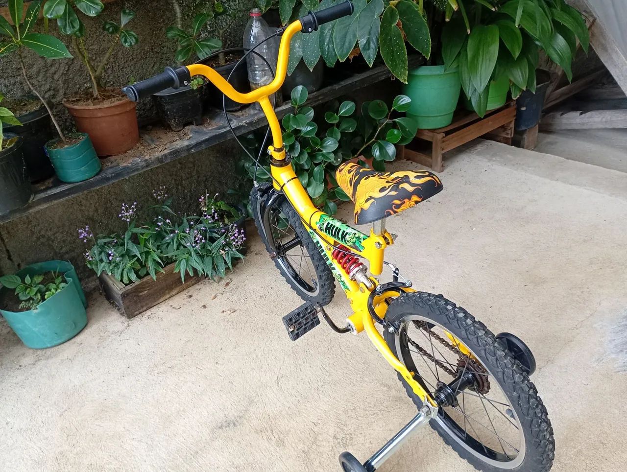 Bicicleta infantil aro 16 reformada  - Foto 4