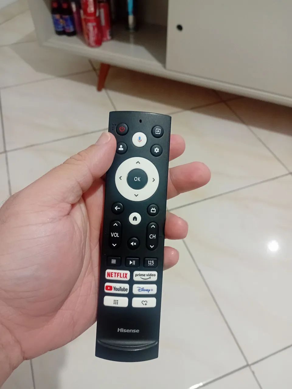 TV 50 qled hisense modelo novo zero - Foto 3