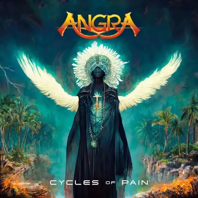 Cd Angra - Cycles Of Pain 2023 Com Pôster E Slipcase - Original.