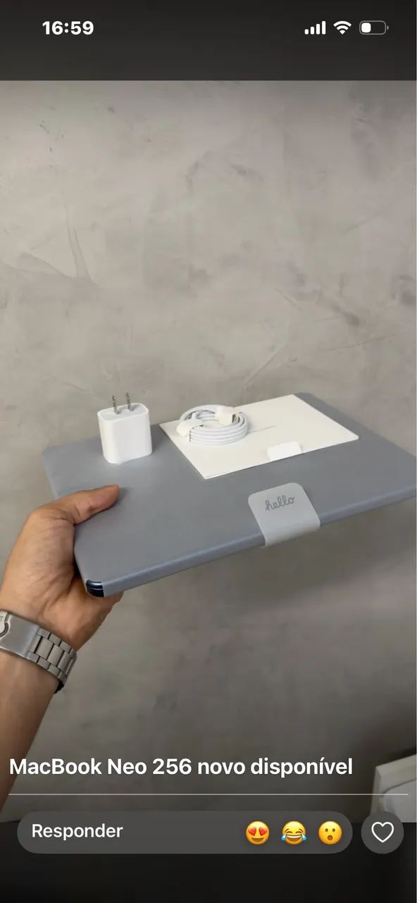 MacBook neo 256 novo