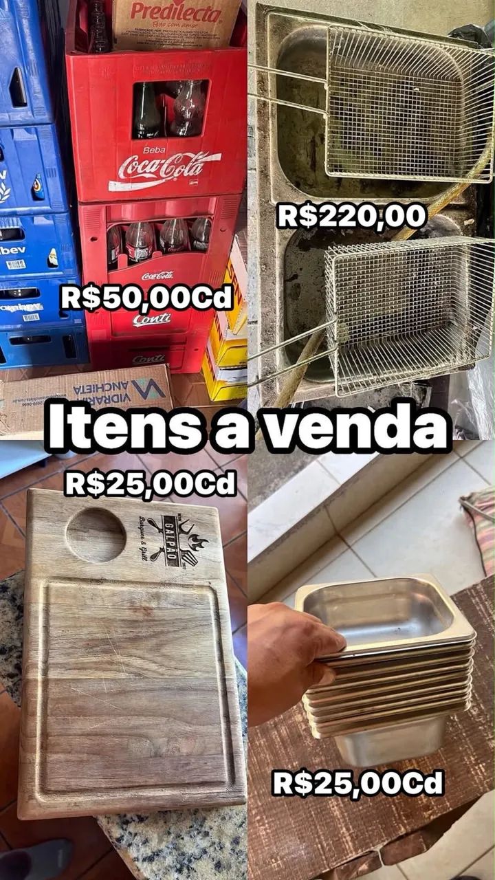 Vários itens para lanchonete  - Foto 2