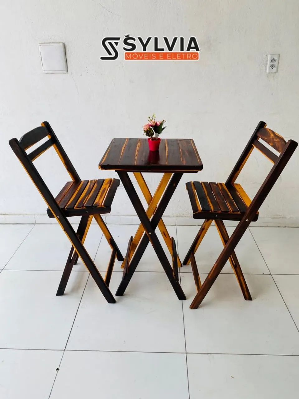 Conjunto dobrável quadrado  - Foto 2