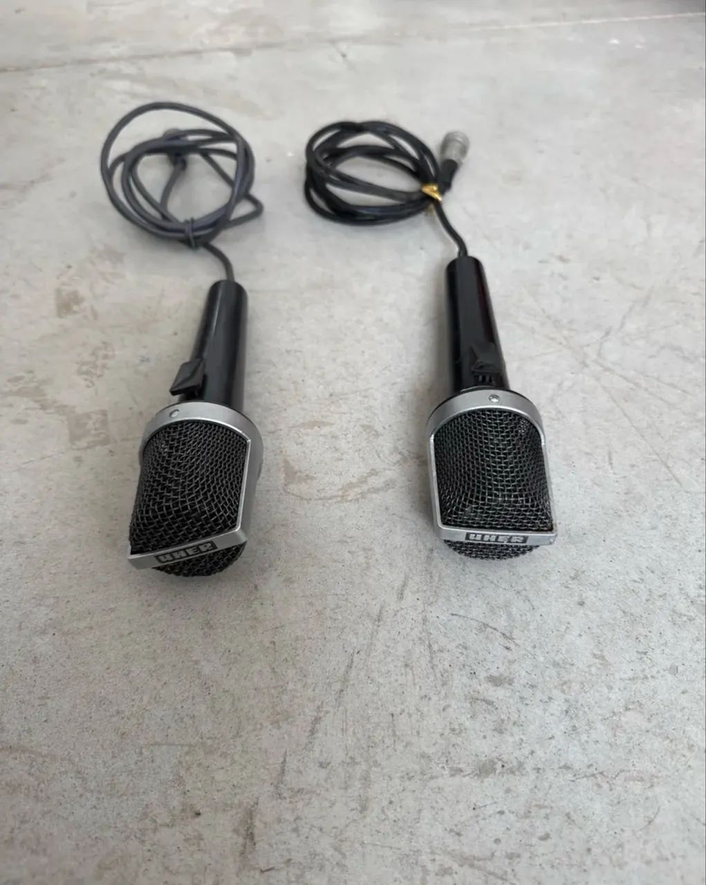 Microfone Vintage Uher M517 Preto