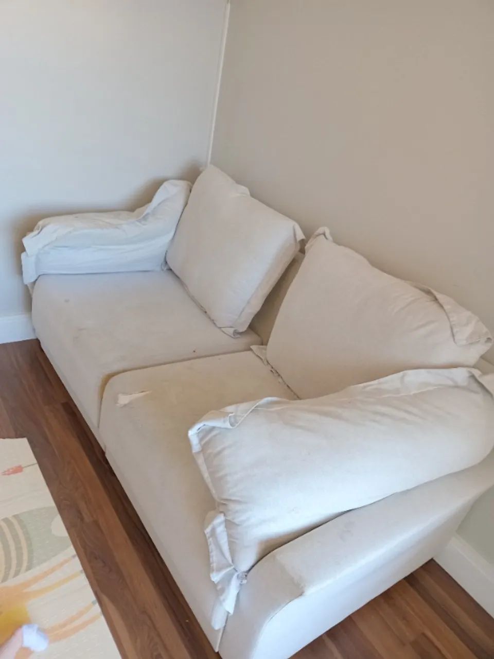 Sofa 2 lugares 2 metros linho