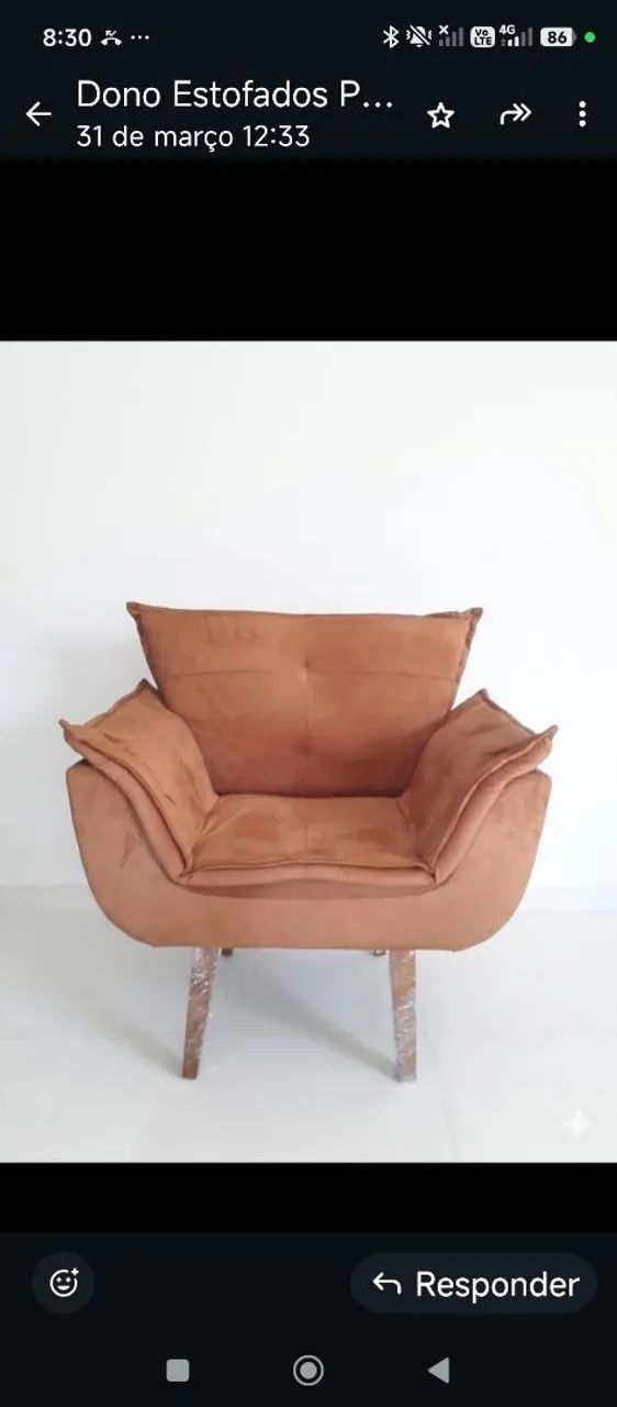 Poltronas perfeitas do jeito que  vc  deseja  - Foto 4