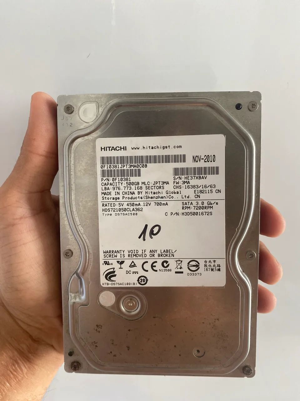 Memória hd 500 gigas  - Foto 2