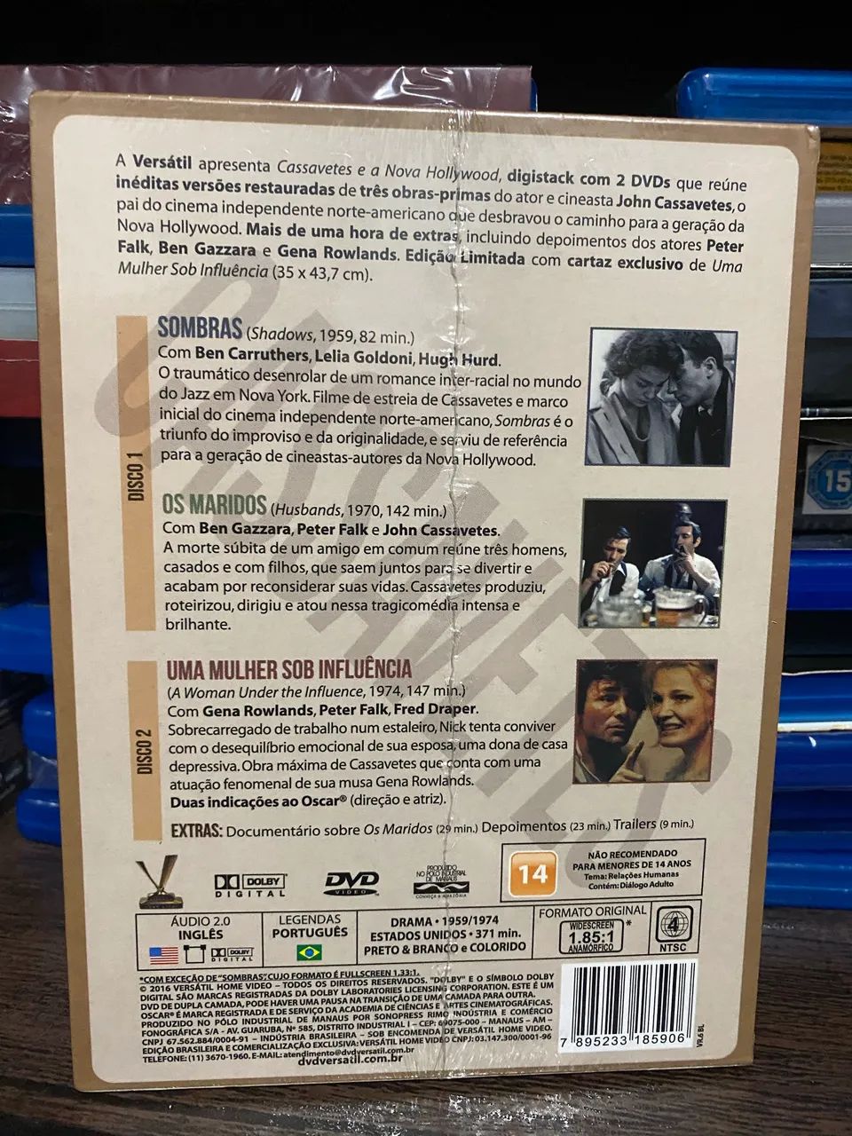 Cassavetes e a Nova Hollywood - Box em DVD - Foto 2