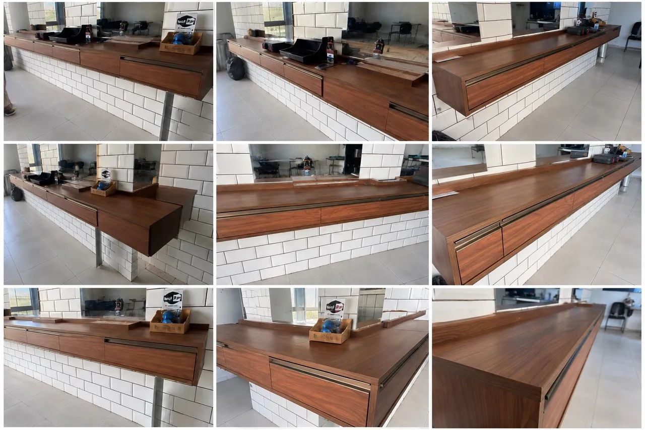 BANCADA PROFISSIONAL PARA BARBEARIA - Foto 4