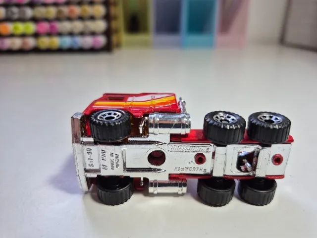 Matchbox Caminhão Lesney vermelho Kenworth 1981 - Foto 3