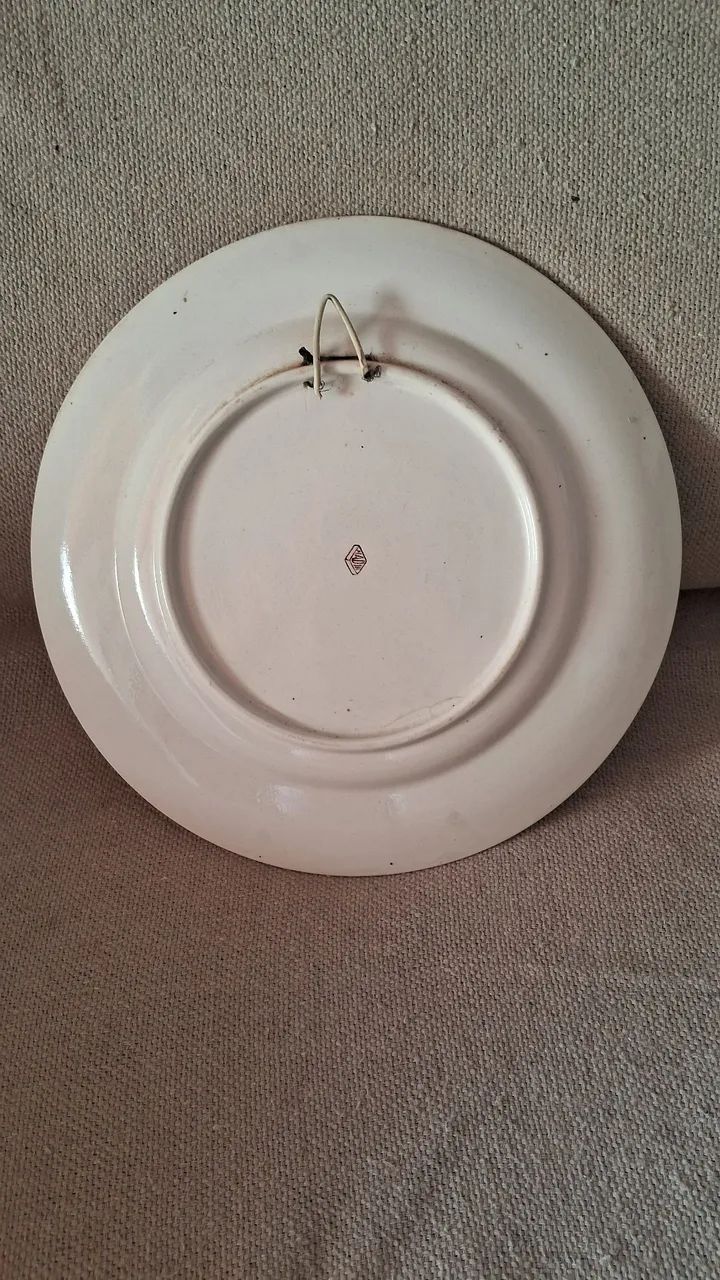 Prato de parede vintaje com figura de jesus - Foto 3