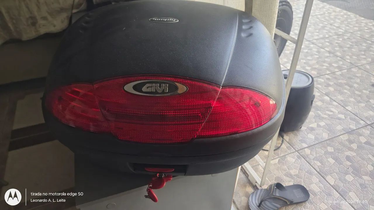 Baú para moto 