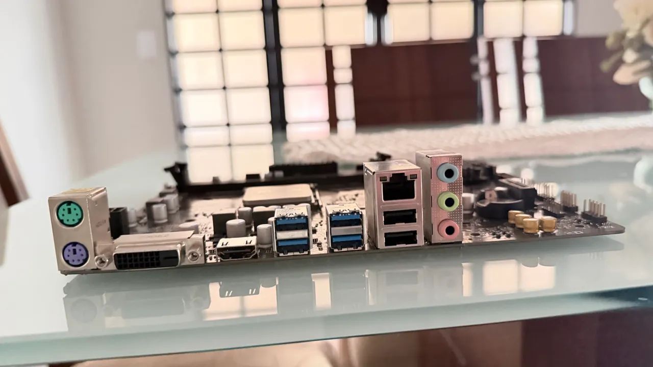 Placa mãe A320m + Ryzen 5 4600g - Foto 4