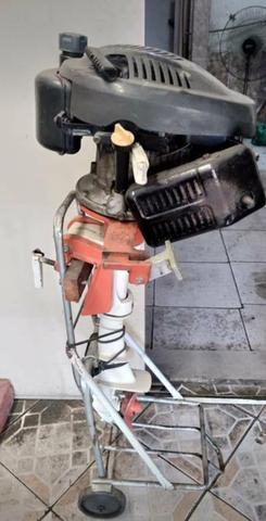 Motor para Barco, Bote e Caiaque de 6.5 HP aceito ofertas - Foto 3