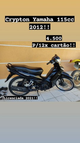 YAMAHA CRYPTON 2012!! EMPLACADA 20121