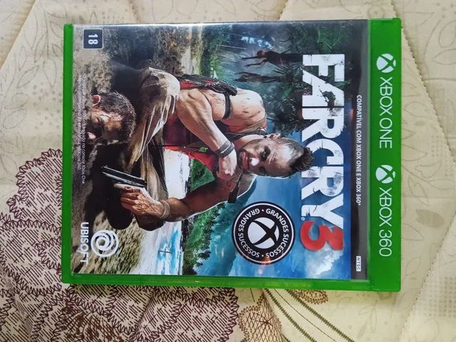 Jogo do Far Cry 3 que roda tanto em Xbox 360 quanto Xbox one