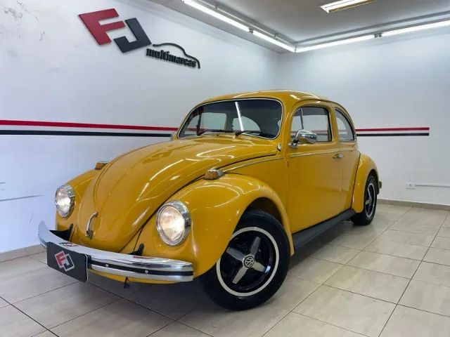 VW Fusca 1300 1973 Amarelo - Raridade