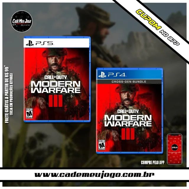 jogo call of duty modern warfare ps4 midia fisica - Busca na Mundo