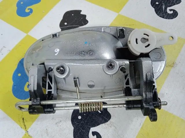 Maçaneta Externa Diant. Motorista Gm Celta Prata  - Foto 6