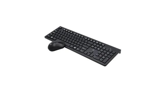 Kit Teclado e Mouse Sem Fio Conforto Multimídia Conexão USB 1200dpi Teclas Chocolate Preto - Foto 3