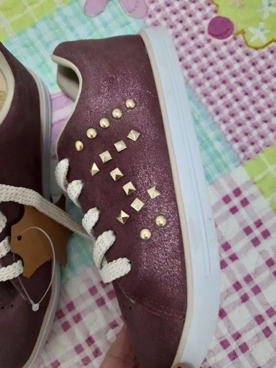 Tenis Lilica Ripilica bordo tamanho 33 novo - Foto 4