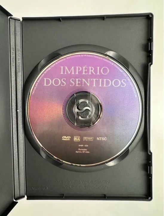 dvd o império dos sentidos - CDs, DVDs etc - Paraíso, São Paulo
