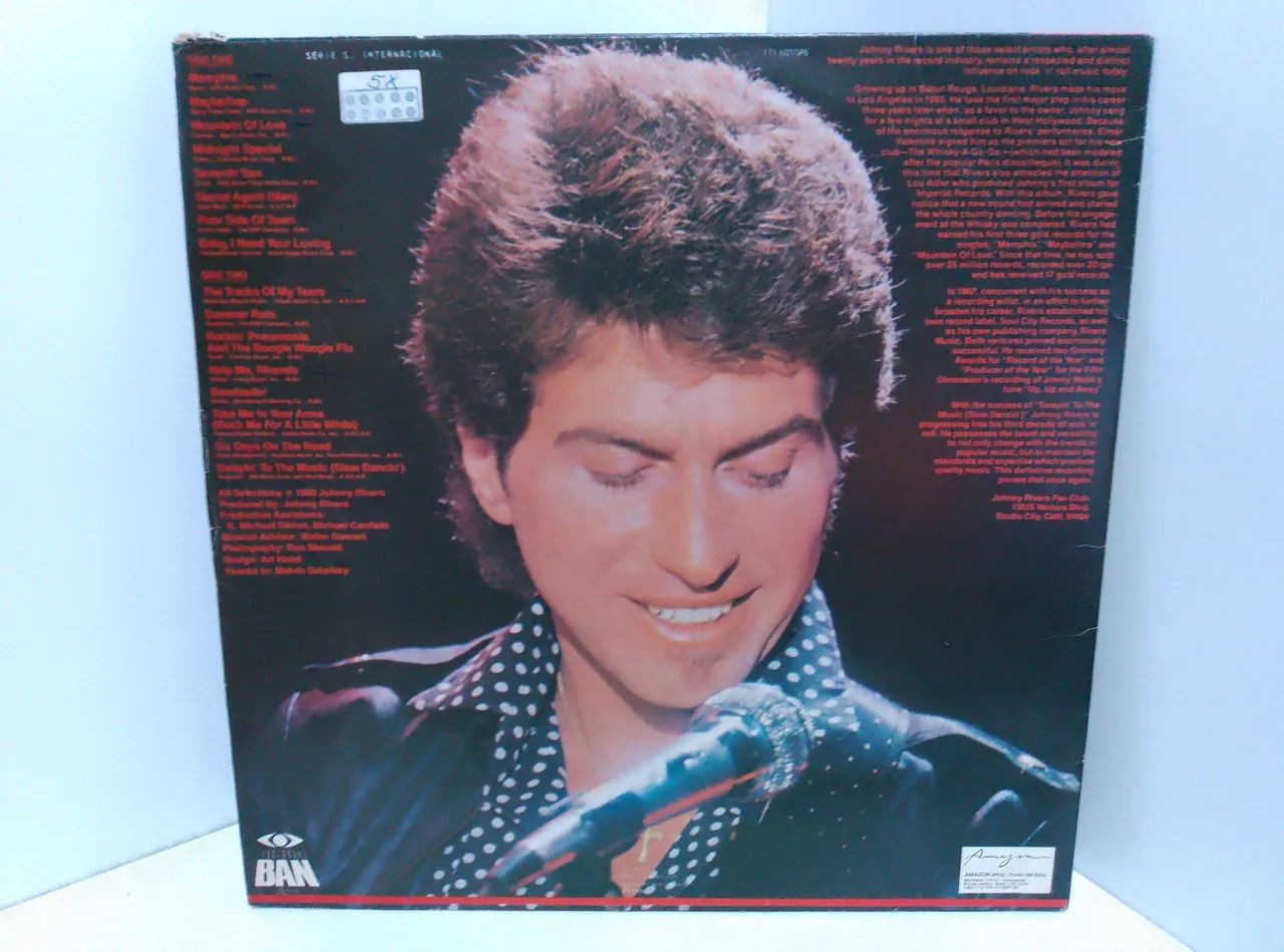 LP Disco de Vinil Johnny River - Grandes Sucessos - Foto 2