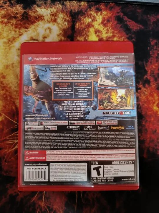Uncharted 2 Playstation 3 Ps3 Original Mídia Fìsica - Promoção - Foto 4