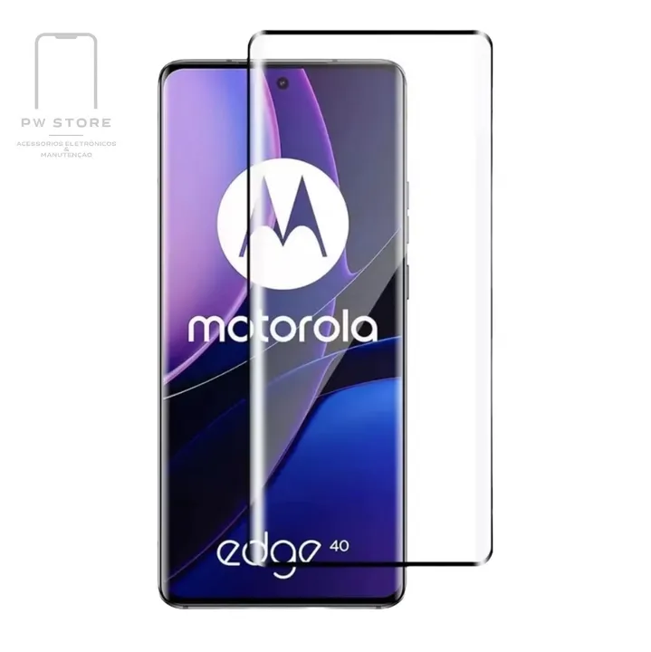 Película de vidro Curva para Edge 40 neo