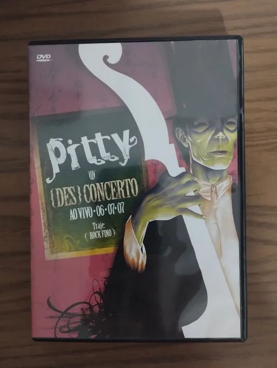 Dvd Pitty - Des concerto 
