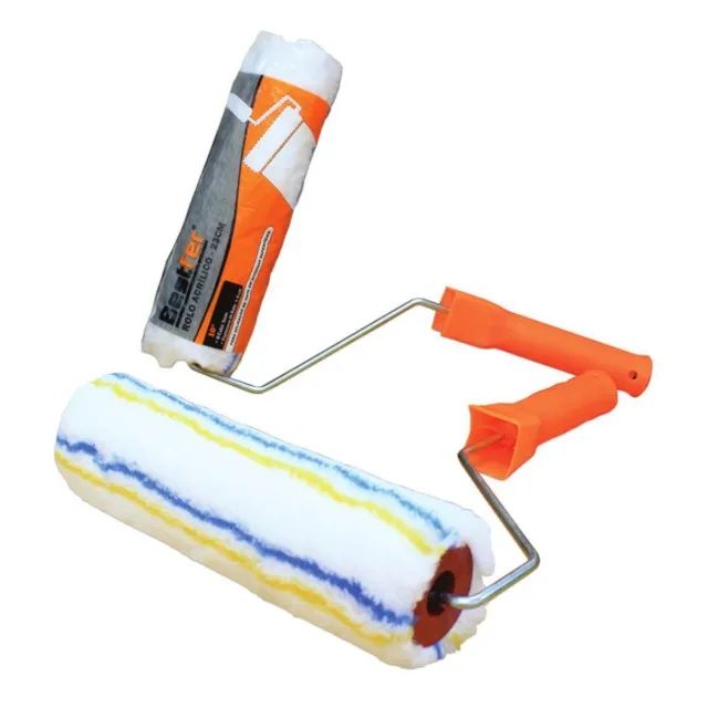 Rolo De Pintura De Lã Sintetico - Bestfer - Foto 3