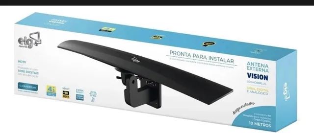 Antena Digital Externa Com Cabo De 10metros Modelo - Loghd88plus - Foto 2