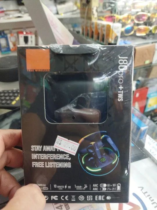 fone de ouvido sem fio