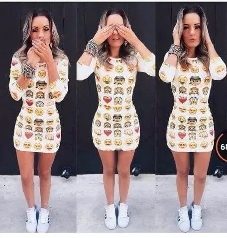 Vestido emotions (tamanho M)