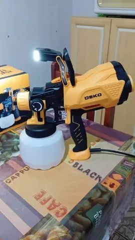 Pistola de Pintura 1.2L 600W com LED - Deko