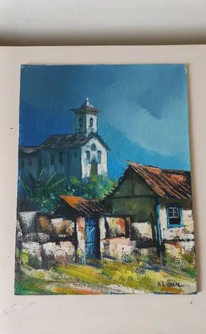 Quadro pintura Marco Antônio Moreira  - Foto 5