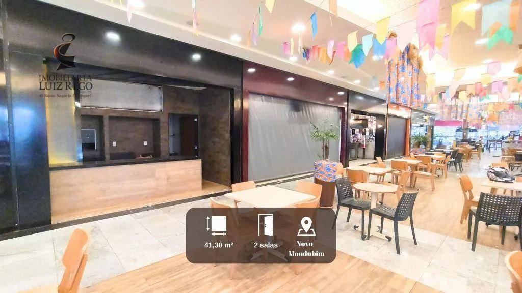 Loja projetada e mobiliada no Shopping Solares com 41,31 m²