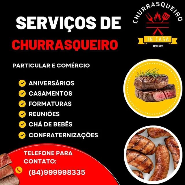  Churrasqueiro Profissional para Eventos Especiais - Foto 6