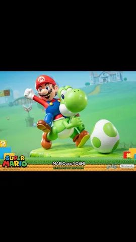 Super Mario e Yoshi Exclusivo First 4 Figures 
