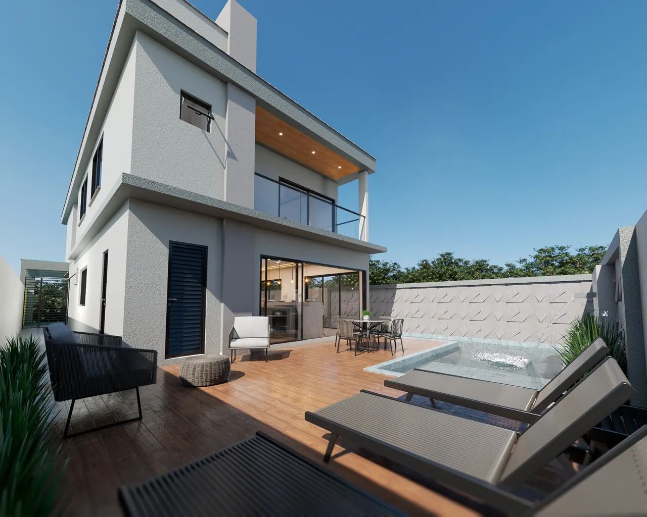 Casa de 250m² em Piçarras: 5 Suítes, Piscina e Churrasqueira - Foto 3
