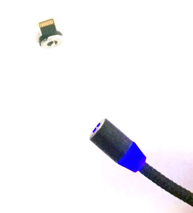 Cabo Carregador USB Lighting USB C Micro Magnetic X-Cable - Foto 3