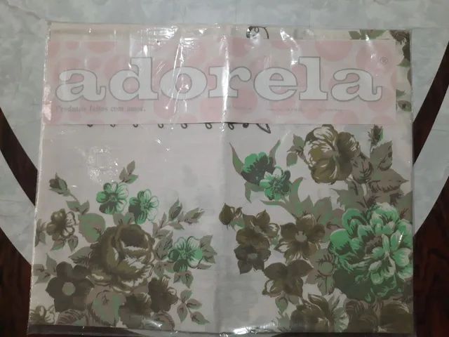 Toalha de Mesa quadrada Adorela - Sinorel.  Med. 1,40×1,40mtrs. Nova.  - Foto 3