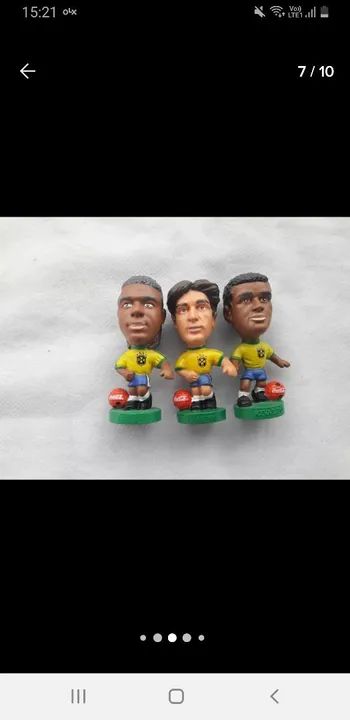 Bonecos de Futebol do Brasil - Coleção Completa! - Foto 4