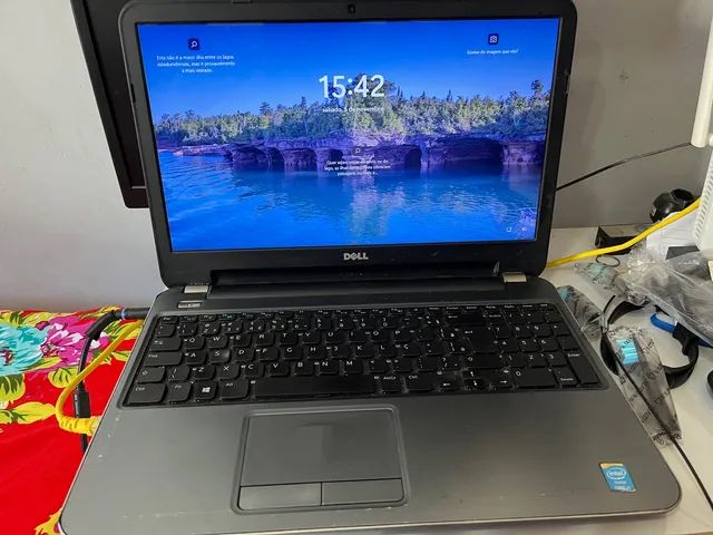 Notebook Dell i5 Ssd 128gb 500gb hd 8gb ram 15