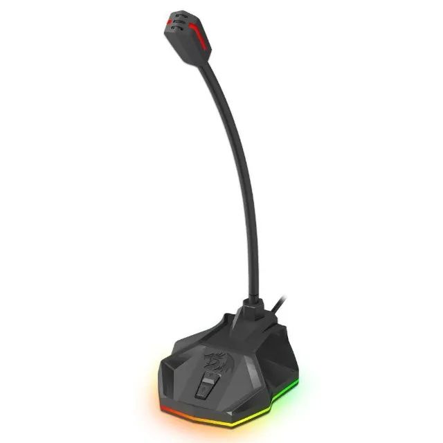 Microfone Gamer USB Stix Redragon Gm-99 Preto - WZetta  - Foto 3